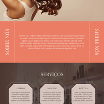 Sheen - Salão de beleza de luxo (FICTÍCIO). Br, ing, Identit, Graphic Design, Web Design, and Design project by Gabriela P. Mattar - 02.26.2026