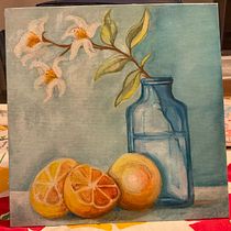 Olio su tela . Artes plásticas, Pintura, e Pintura a óleo projeto de Martina Marti - 27.02.2026