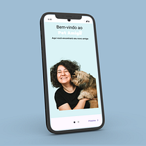 Apresentação de portfólio - App de adoção de cães e gatos. Een project van Merkstrategie, Business, Communicatie, Design management, Portfoliobeheer y Social media van Ana Maria da Mata Dias Fiaux - 27.02.2026