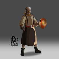 Ricto Aureo. Un projet de Conception de personnages, Art conceptuel, Dessin numérique, Illustration numérique, Peinture numérique et Illustration traditionnelle de Carlos R Santiago Ortiz - 03.03.2026