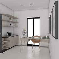 El humbrahal Difuso. Un proyecto de Arquitectura interior, Diseño de interiores, Decoración de interiores, Interiorismo, Retail Design y Diseño de espacios de Mauro Nicolas Velez - 04.03.2026