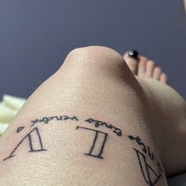 A L V algo lindo vendrá . Tattoo Design project by aleys91 - 03.05.2026