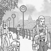 DUBLINERS. Drawing, Digital Drawing, Character Design, and Architectural Illustration project by David Roi Corral Naveira - 03.06.2026