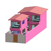 casa en la playa . Projekt z dziedziny 3D,  Architektura, Architektura c, frowa, Architektura wnętrz,  Modelowanie 3D i Wizualizacja architektoniczna użytkownika hernalithgomez - 06.03.2026