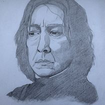 Professor Snape. Un progetto di Disegno artistico, Disegno, Belle arti, Disegno a matita e Disegno realistico di khk62y8gsc - 07.03.2026