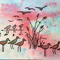 Down by Moreton Bay. Un proyecto de Bellas Artes, Bocetado, Creatividad, Dibujo y Sketchbook de Diana Penson - 07.03.2026