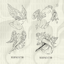 Proyecto Fineline. Un proyecto de Dibujo, Ilustración tradicional y Diseño de tatuajes de Camilo Escobar - 11.03.2026