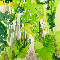 Clase de Prof. Daniel Fortiz. Watercolor Painting project by semillas - 03.12.2026