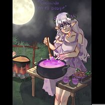 ✨Cocinando en la noche✨. Character Design, Comic, Digital Illustration, Traditional illustration, and Manga project by luatellocolmenares - 03.14.2026