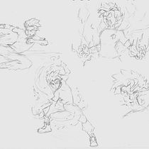 Lucas Character Sheet Ein Projekt aus dem Bereich Design von Figuren, Traditionelle Illustration, Comic und Manga von andredabomb - 16.03.2026