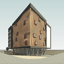 Proyecto Final Modelado de Edificio Paramétricos con Revit. Un proyecto de 3D, Arquitectura, Arquitectura digital, Arquitectura interior, Modelado 3D y Visualización arquitectónica de Christopher Isaza - 17.03.2026