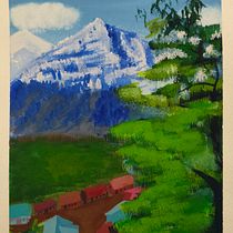 Gouache Art. Gouache Painting, Painting, Fine Arts, and Naturalistic Illustration project by Keerthi Kallanja - 03.19.2026