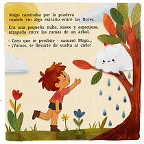Mogo y la nube atrapada en el arbol. Character Design, Children's Illustration, Children's Literature, Content Writing, Creative Writing, Digital Illustration, Drawing, Fine Arts, Picturebook, and Writing project by Bastian Miranda - 03.22.2026