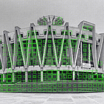 Dancing Architecture. Un proyecto de JavaScript, Motion Graphics, Multimedia y Programación de Andreea Iaconi - 22.03.2026