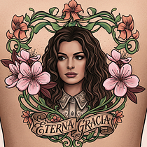 Retrato de Anne Hathaway  . % Marco Andres Coronado Porcel tarafından hazırlanan Dijital Çizim, Dijital İllüstras, on, Çizim, Ve Dövme Tasarımı projesi - 03.23.2026