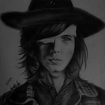 Desenho do carll. Fine Arts, Drawing, Pencil Drawing, Traditional illustration, Portrait Drawing, Realistic Drawing, Artistic Drawing, Sketching, and Figure Drawing project by Ana Paula Costa de jesus - 03.23.2026