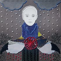 MY WINTER -embroidery on paper project Ein Projekt aus dem Bereich Stickerei, Bildende Künste, Collage und Textildesign von likely_ann - 29.03.2026