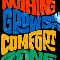 NOTHING GROWS IN A COMFORT ZONE. Animação, Animação 3D, Motion Graphics, Tipografia, e Tipografia cinética projeto de royssimonian - 29.03.2026