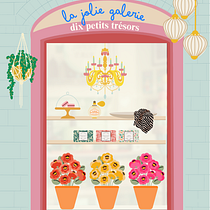 La Jolie Galerie. Bookbinding, Children's Illustration, Children's Literature, Editorial Design, Narrative, and Paper Craft project by Jemima Michel - 03.30.2026