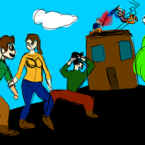 La família. Animation, Character Design, Traditional illustration, Video Games, and Game Design project by ianraulx - 03.31.2026