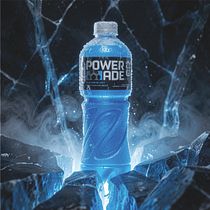 Powerade Elements: Dirección de Arte y Fotografía de Producto con IA. Artificial Intelligence, Commercial Photograph, Digital Photograph, Photograph, Product Photograph, AI Animation, AI Design, Image Generation, Photo, Video Editing with AI, and Photo Retouching project by Francisca Leiva Castillo - 03.31.2026