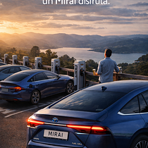 Proyecto Toyota Mirai Ein Projekt aus dem Bereich Werbung, Kommunikation, Cop und writing von raviverdu - 31.03.2026