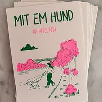 Mit em Hund. Drawing, Digital Illustration, Traditional illustration, and Digital Drawing project by designstudiofaro - 04.01.2026
