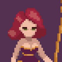 lance knight. Character Animation, Video Games, Pixel Art, and Game Development project by Serafima Shevtsova - 04.01.2026