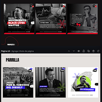 Propuesta de diseño de marca para cuenta de Instagram Diario La Plena. Br, ing, Identit, Color Theor, Design, Design Management, Digital Design, Editorial Design, Graphic Design, Logo Design, T, pograph, T, pograph, and Design project by diana_rodriguez2004 - 04.01.2026