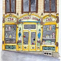 Pérola. Architectural Illustration, Drawing, Painting, and Watercolor Painting project by Carty Party - 04.03.2026