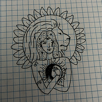 Abraza la vida. Design, Traditional illustration, Creativity, Pencil Drawing, Drawing, and Tattoo Design project by Angela María Michel Mireles - 04.05.2026