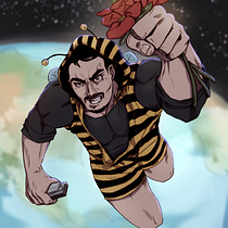 Estas flores son para mi amada! . Character Design, Comic, Digital Illustration, Traditional illustration, and Manga project by David Andrade - 04.07.2026