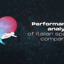 Performance analysis of italian space companies:  a data visualization project. Graphic Design, Infographics, Information Design & Interactive Design project by Gabriele Tropiano - 04.09.2026