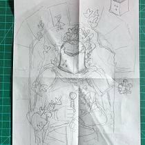 Green Knight 02. Digital Drawing, and Digital Illustration project by Bruno Lefebvre - 04.09.2026