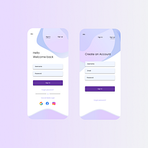 Login Page . Digital Design, Digital Product Design, UX / UI, Web Design, and Web Development project by Restu Putri Wijaya - 04.10.2026