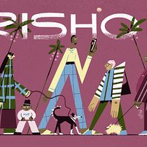 Rishon city. Character Design, Digital Illustration, Drawing, and Traditional illustration project by vlada_raich - 04.10.2026