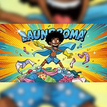 LAUNDROMA - CARTOON SERIES. 3D, Motion Design with AI, AI Animation, AI Content Creation, AI Design, Film, Video, TV, Filmmaking, Motion Graphics, Photo, Video Editing with AI, Video Editing, and Video Generation project by Desmond Agbo - 04.11.2026