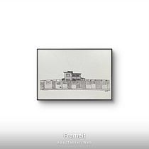 Casa da praia. Drawing, Traditional illustration, Ink Illustration, Sketchbook, and Sketching project by João Paulo Beserra Gomes - 04.12.2026