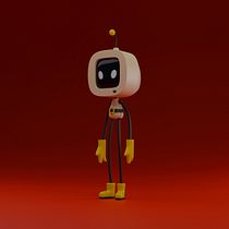 RetroTV. Design de personagens, Design de produtos, Motion Graphics, e Modelagem 3D projeto de Darwin CR - 13.04.2026