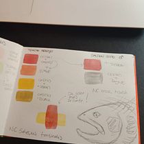 Scketbook paletas. Arts, Crafts, Bookbinding, DIY, Traditional illustration, and Sketchbook project by claudia_leal1701 - 04.14.2026