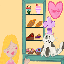 Miaukery  Ein Projekt aus dem Bereich Digitale Zeichnung, Digitale Illustration, Zeichnung und Traditionelle Illustration von pao9pao_gc - 15.04.2026