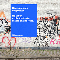 Prueba práctica Copywriting para copywriters. Advertising, Communication, Cop, writing, Stor, and telling project by nereafyg - 04.17.2026