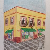 Sketchbook ilustrado con escenas urbanas. Desenho artístico, Desenho, Artes plásticas, Ilustração tradicional, Desenho a lápis, Sketchbook, e Esboçado projeto de Martín Caldera Villalobos - 17.04.2026