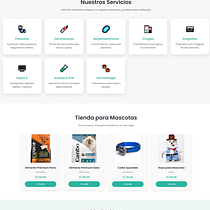 Veterinaria Ein Projekt aus dem Bereich CSS, HTML, JavaScript, Webdesign, Webentwicklung und Programmierung von Diego Aliaga Gomez - 18.04.2026