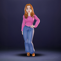 Stylized Character. Projekt z dziedziny 3D, Projektowanie postaci 3D,  Modelowanie 3D i Projektowanie postaci użytkownika Can Adıgüzel - 18.04.2026