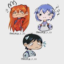 trabalho para fas de evangelion. Traditional illustration, Comic, Digital Illustration, Stor, telling, Narrative, and Manga project by maiarateodorocastro - 04.19.2026