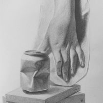 Naturaleza Muerta . Desen, Desen în creion, Desen artistic și Desen realist de S A M I T H C A R D O Z O - 04.22.2026