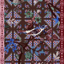 Entre Folhas e Asas. Printing, Traditional illustration, Vector Illustration, and Pattern Design project by Lavínia Fagundes - 04.22.2026