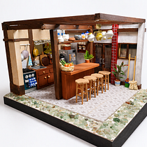 El Sabor de lo Nuestro. Een project van Architectuur, Retailontwerp y Papercraft van Mayra Gamarra Contreras - 23.04.2026