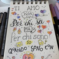 Cartolina Lettering-Doodle. Drawing, H, Lettering, Traditional illustration, and Lettering project by Cristina Ironci - 04.23.2026